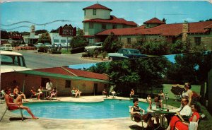 Waco, Texas - Stay at the Castle Motel - Waco's Finest - in 1957