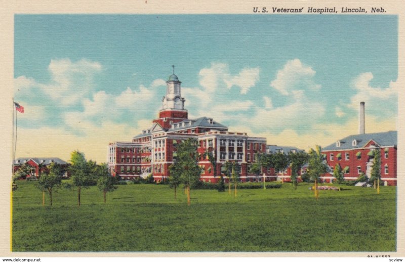 LINCOLN , Nebraska , 1910s ; V.A. Hospital