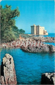 Postcard Modern Surroundings of Cannes Ruins of old ch�teau