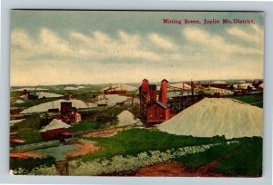 Joplin MO-Missouri, Zinc & Lead Mine Industry, Vintage Postcard