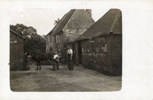 Berkshire Farm Antique Real Photo Postcard