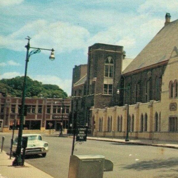 USA Park Congregational Church Grand Rapids Michigan Vintage Postcard 07.63