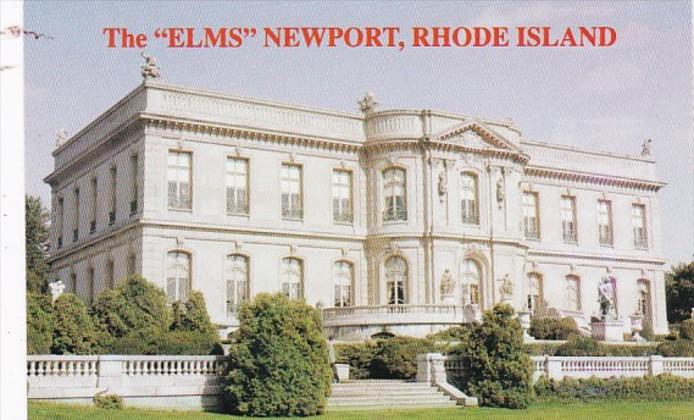 Rhode Island Newport The Elms Built 1901