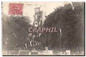 Old Postcard Lisieux the castle