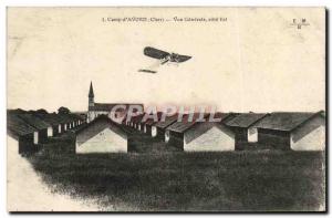 Old Postcard Camp & # 39Avord Vue Generale Jet Aviation