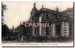 Old Postcard Plombieres les Bains Casino and Promenade Petile