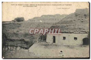 Postcard Old Fort Montfaucon Interior New Fort with tronee