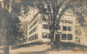 Hanover NH Dartmouth College Note Ladder Real Photo Postcard