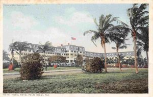 Hotel Royal Palm Miami Florida 1910c Phostint postcard