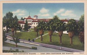 California Los Angeles The Loma Linda Sanitarium And Hospital