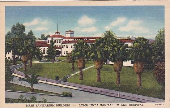 California Los Angeles The Loma Linda Sanitarium And Hospital