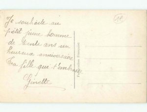 tinted rppc c1910 BEAUTIFUL FLOWERS AC9316