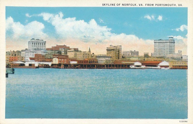 Skyline of Norfolk, Virginia