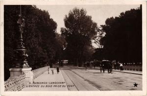 CPA SURESNES-Longchamp - L'Entrée du Bois prise du Pont (740729)