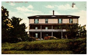Quebec Georgeville Lake Hall