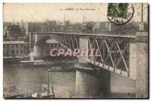 Old Postcard Brest Le Pont Tournant