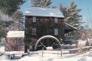 Massachusetts Old Sturbridge Village The Grist Mill and The Carding Mill