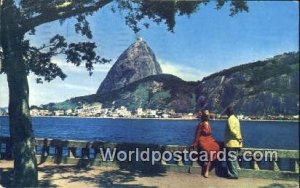 Rio De Janeiro Sugarloaf Mountain Brazil Postcard