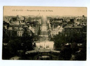 191541 FRANCE LE HAVRE rue de Paris CAFES Vintage RPPC