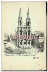 CPA Marseille Eglise St Vincent de Paul (Les Reformes)