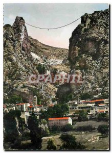 Modern Postcard The Picturesque Gorges du Verdon Moustiers Ste Marie B A Gene...