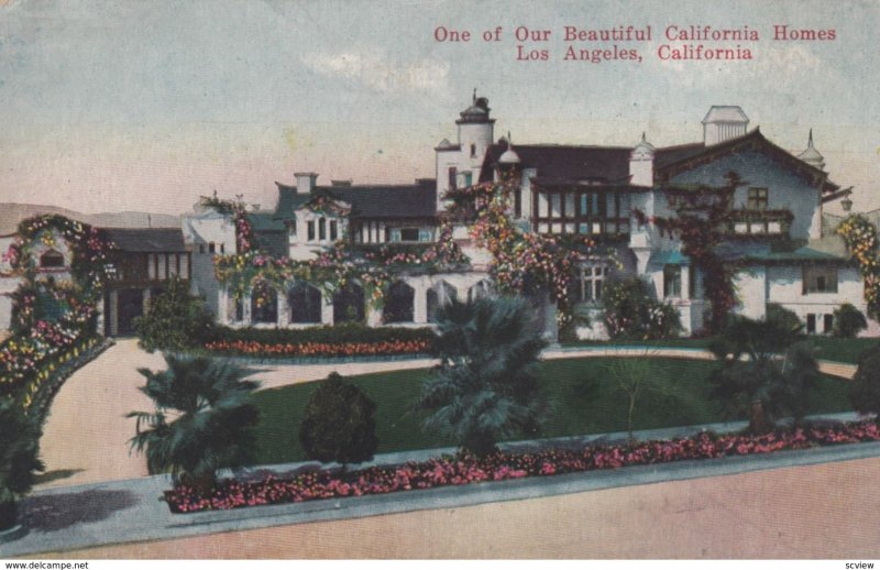 LOS ANGELES , 1900-10s ; California Home