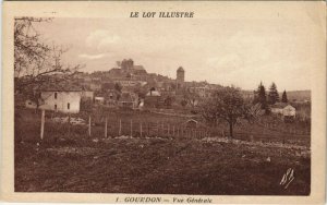 CPA Le Lot Illustre GOURDON - Vue Generale (122961)