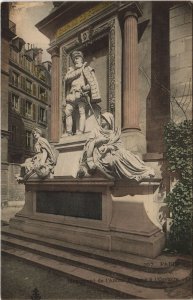 CPA PARIS Monument Amiral Coligny a l'Oratoire (52229)