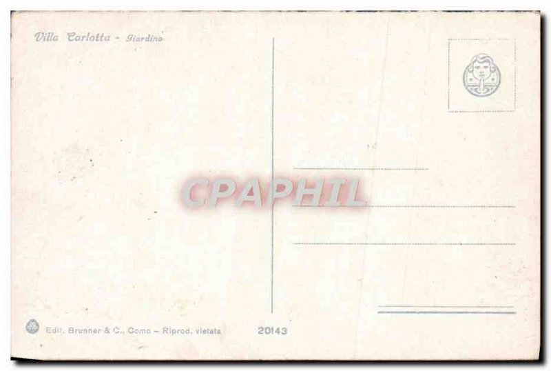 Old Postcard Carlotta Giardino