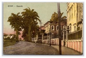 Street View Nazareth Bahia Brazil UNP J. Pedrozo DB Postcard P21