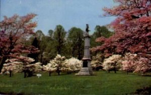 Dogwood Grove and New Jersey Monument - Valley Forge, Pennsylvania