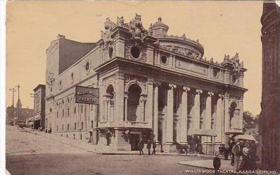 Missouri Kansas City Willis Wood Theatre 1913