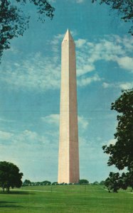 Postcard The Washington Monument Highest Masonry Building Washington DC