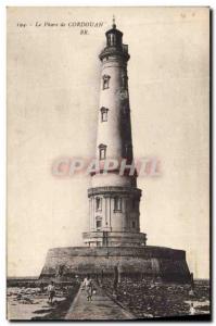 Old Postcard Cordouan Lighthouse