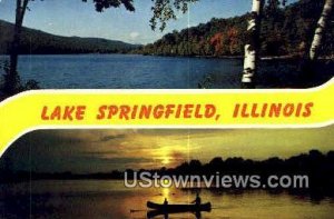 Lake Springfield, Illinois     ;     Lake Springfield, IL  