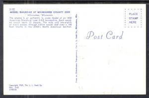 Model Railroad,Milwaukee County Zoo,Milwaukee,WI BIN