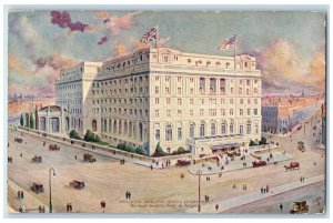 c1910 Midland Adelphi Hotel Liverpool England Antique Tuck Art Postcard