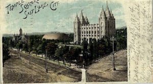 Temple Square - Salt Lake City, Utah UT Postcard