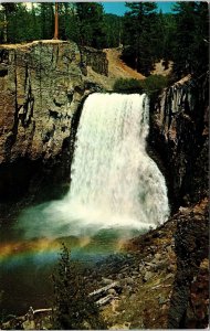 Rainbow Falls Devils Post Pile National Monument Postcard UNP VTG Unused Vintage 