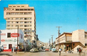 1950s Nogales Sonora Mexico Campillo Street people occupation  Postcard 26-227