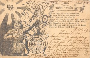 br107131 reserve 1901 1903 dobeln parole heimar  military germany propaganda