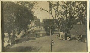 indonesia, SUMATRA MEDAN, Esplanade, Hotel De Boer (left) (1910s) Real Photo