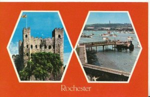 Kent Postcard - Views of Rochester - Ref TZ7610