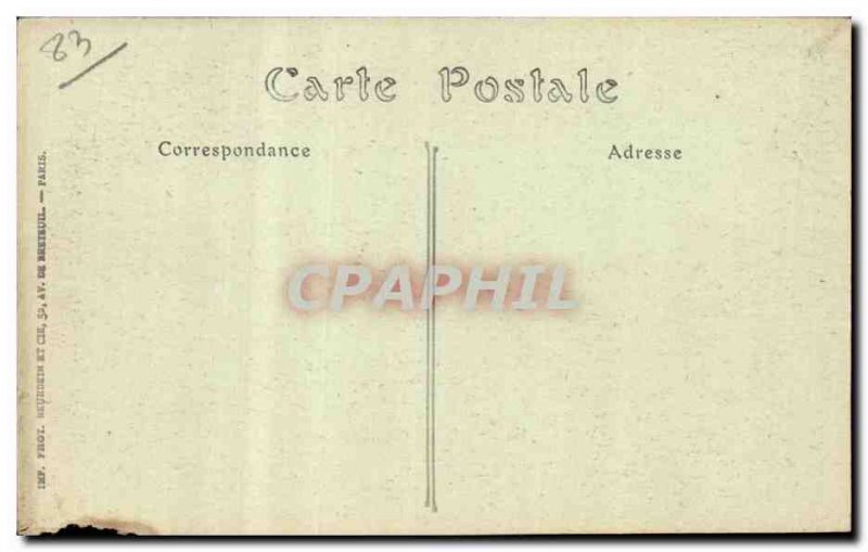 Postcard Draguignan Old Gate Portaguieres