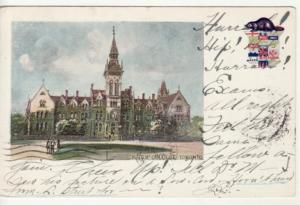 ONTARIO   TORONTO   KNOX COLLEGE  1905 postcard