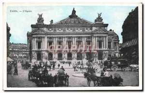 Old Postcard Paris L & # 39opera