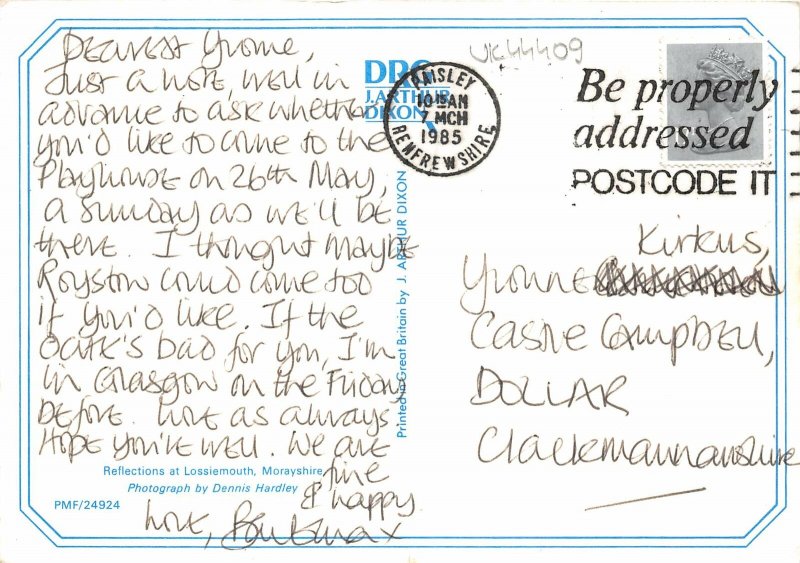 uk44409 lossiemouth morayshire scotland uk