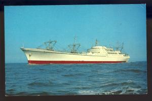 N.S. Savannah, Postcard, First Nuclear Powered Merchant Ship