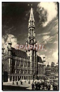 Postcard Modern Brussels Hotel De Ville