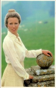 UK Royalty Princess Anne 30th Birthday Portrait Sovereign Series Postcard W20